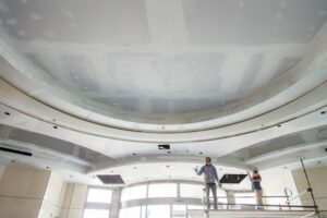 interior ceiling gypsum contractor Dubai